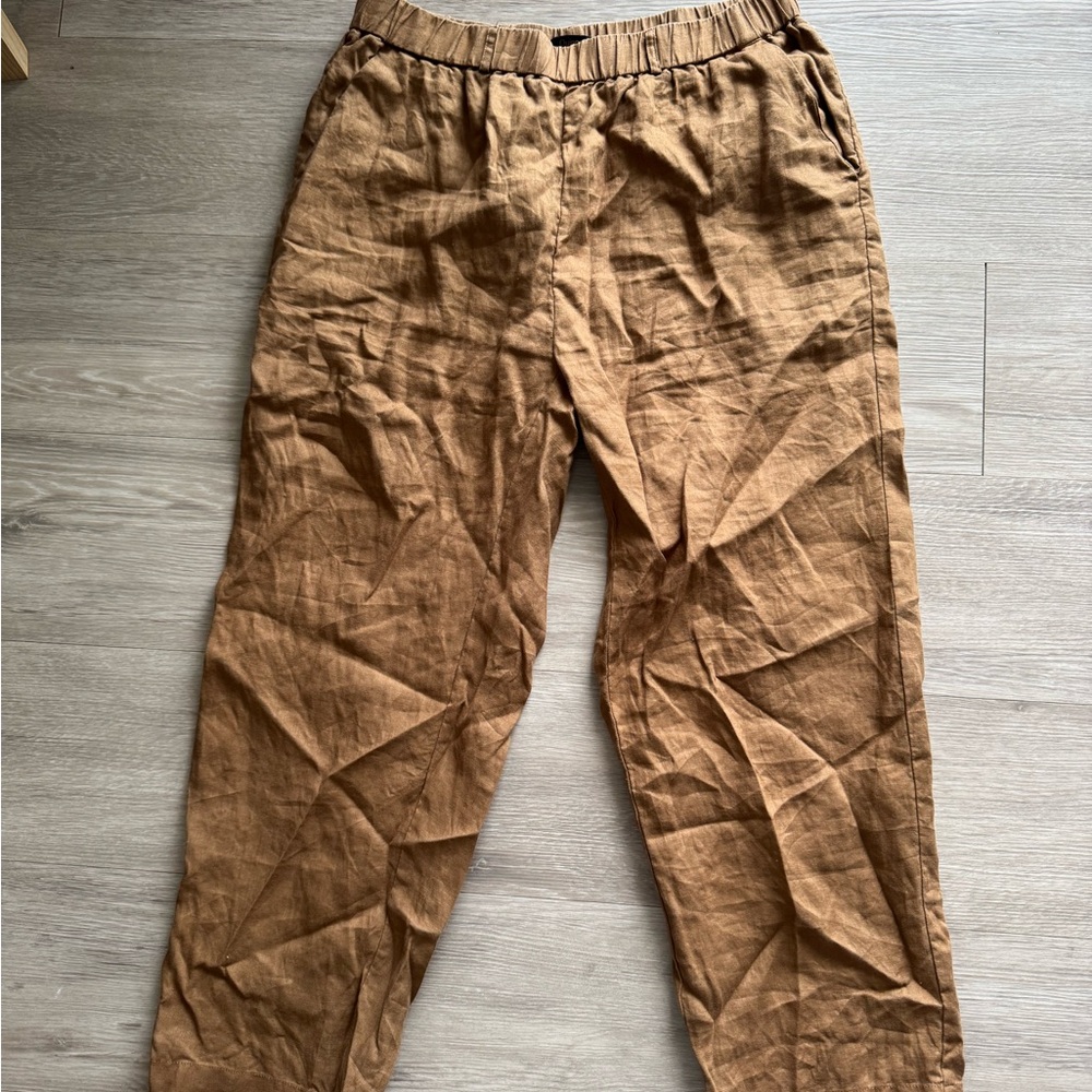 Quince women’s Tan Chinos